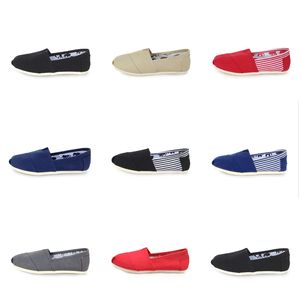 Zapatos casuales hombres mujeres GAI rojo azul blanco Peso ligero caminar transpirable blacklifestyle zapatillas de deporte zapatos de lona Dos