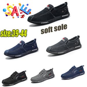 Chaussures décontractées Chaussures de créateurs pour hommes sneaker noir Blue Grey Matter Vintage Outdoors Sport Trainers Soft confortable Anti Slip Big Taille