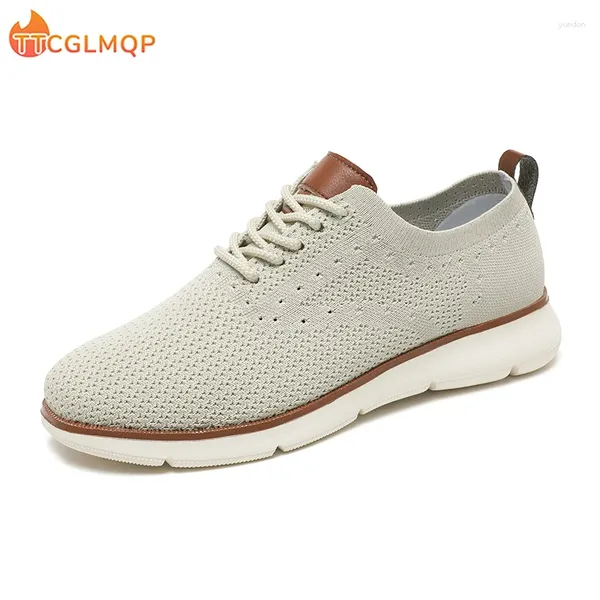 Zapatos casuales para hombre, moda, ligeros, transpirables, suela blanda, malla, diseñador de lujo, deportes al aire libre, zapatillas deportivas, talla grande