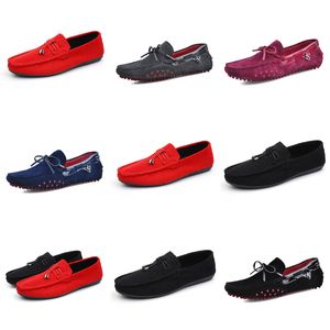 Chaussures décontractées pour hommes GAI huit triple rouge blanc marron noir violet style de vie chaussures de marche légères et confortables à lacets