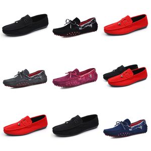 Chaussures décontractées pour hommes GAI neuf triple rouge blanc marron noir violet style de vie jogging chaussures de marche légères et confortables