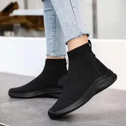 Chaussures décontractées MWY mode haut chaussette femmes Sneaker confortable léger femmes sport Zapatillas Deportivas Mujer