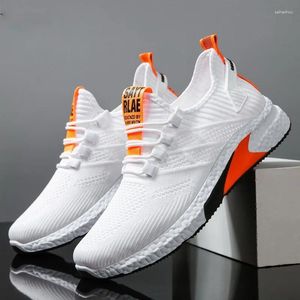 Casual schoenen mooie heren mesh ademende hardloop gym sneakers outdoor comfortabel fitness trainer sport lichtgewicht wandelen joggen