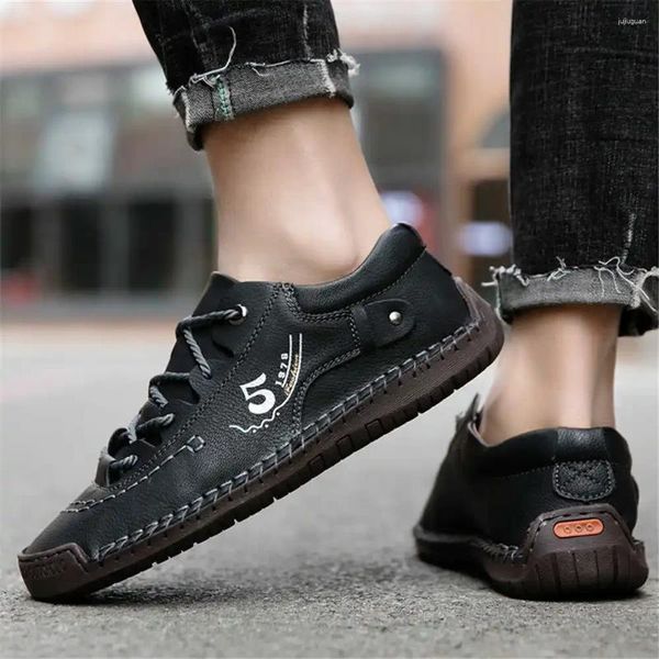 Chaussures occasionnelles Numéro 41 38-46 47 Vulcanize Men de mode pour hommes baskets spéciales Sport des prix bas Utilisez Beskets VIP Skor est