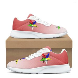 Chaussures décontractées Oes Sistars Order of Eastern Print Femme's Pruiso Training Shoe Cyy Flats Durable Gym Teen Sneakers à la demande