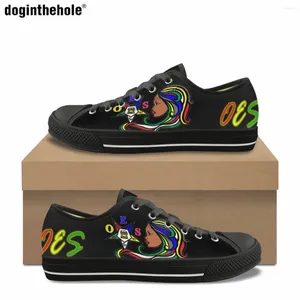 Casual schoenen Order Of The Eastern Star Print Klassieke dames lage canvas zomer comfortabele outdoor sneakers met veters plat