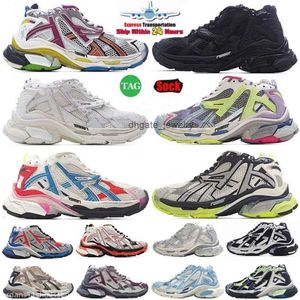 Chaussures décontractées Parisiga Chaussure de chaussures Chaussures décontractées Coureurs de chaussures décontractées Plateforme de chaussures Transmit Sense Mens Femmes Déstruction Tracks Plate Flat Sneakers Sneakers S