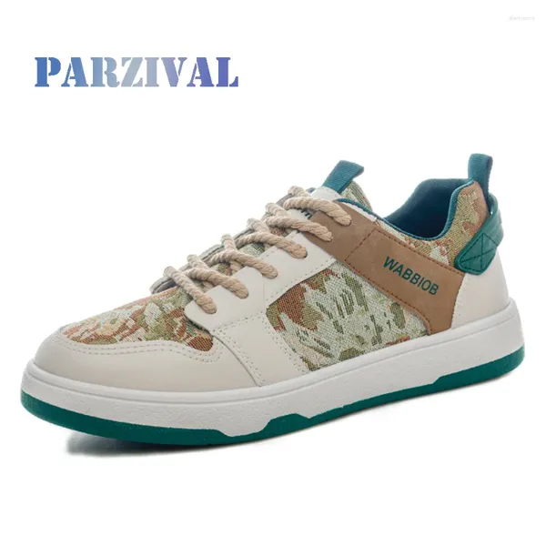 Zapatos casuales PARZIVAL Hombres primavera otoño vulcanizados deportes de alta calidad Zapatillas Hombre al por mayor