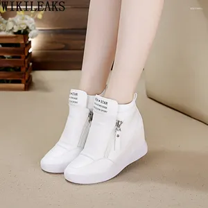 Casual Schoenen Platform Sneakers Dames Designer Schoen Vulcaniseer Lift Voor 2024 Wedge Hoogte Toenemend