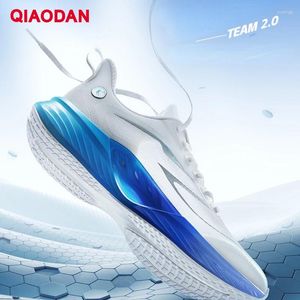 Zapatos informales QIAODAN Team 2,0, zapatillas de deporte para hombre 2024, resistentes, antideslizantes, cómodas, transpirables, ligeras para correr XM25240226