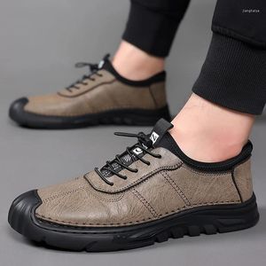 Casual schoenen S Heren leren schoen Outdoor Comfortabel Hoge kwaliteit Mode Zachte klassieke antislip flats Comfort Trend Loafers