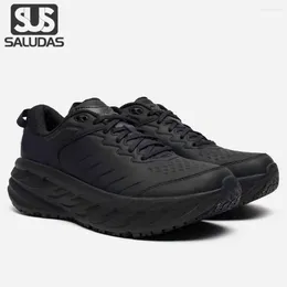 Casual schoenen Saludas Bondi Sr Running for Man Comfortabele en lichtgewicht lederen niet-slip sneakers Outdoor Trail Jianbu Leisure