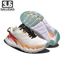 Chaussures décontractées SALUDAS Elevon 2 chaussures de course originales pour hommes et femmes ultralégères en plein air Fitness Jogging Couple Tennis baskets