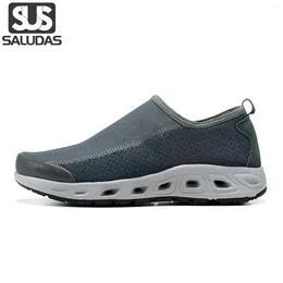 Chaussures décontractées Saludas Men Sports de marque originale pour les mots de semelle souple confortables non-glip
