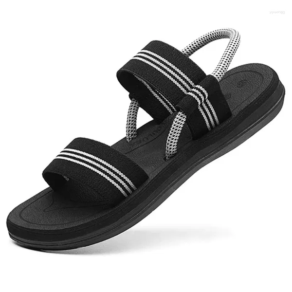 Zapatos casuales Sandalias Men Beach Gladiator Sandalias Flip Flip Flip Flat Sporters Outing