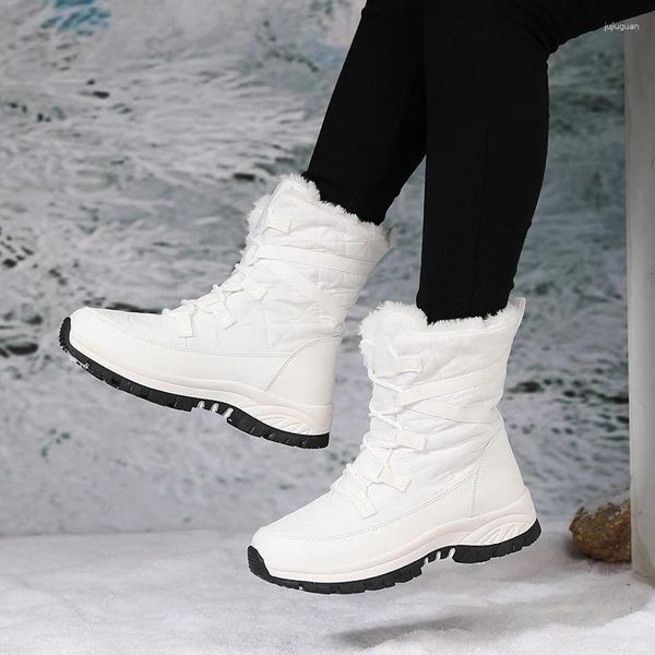 Zapatos casuales shuz zapatillas de invierno hombres sin encaje