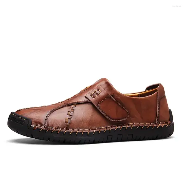 Chaussures décontractées en cuir véritable pour hommes, baskets de Golf et Tennis vulcanisées, vertes de l'armée, taille 45, modèle de sport, marques célèbres