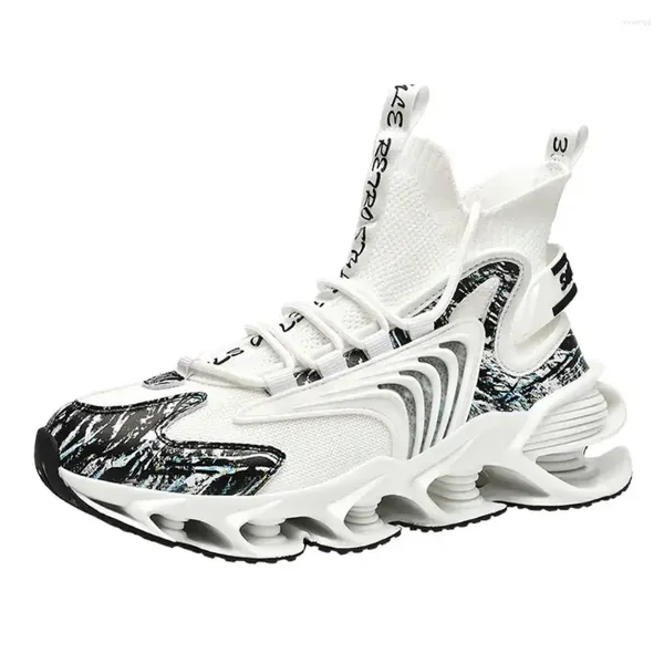 Chaussures décontractées Slip-ons Anti-Skid Men's Summer 2024 Vulcanize Basketball Sneakers Tennis pour faire des sports décontractés