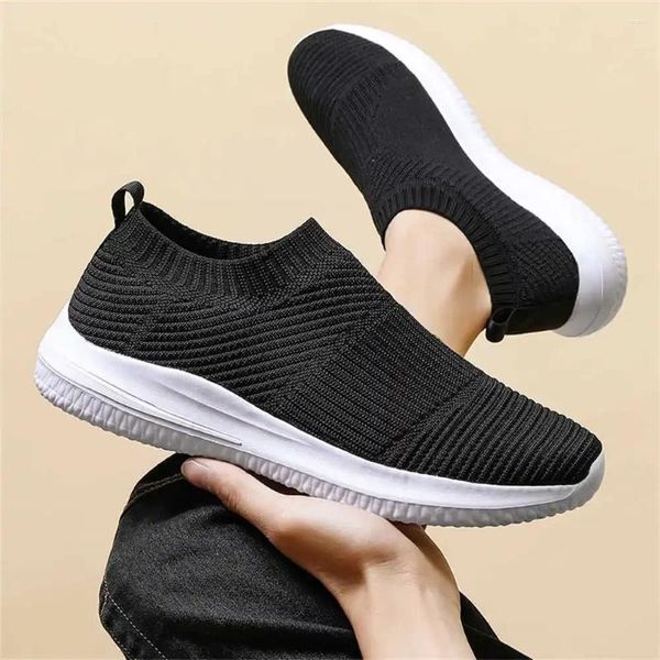 Chaussures décontractées Slip-ons Spring Men's Yellow Running Sneakers for Men White White Wholesale Tennis Sports Second Hand offre tout ydx1