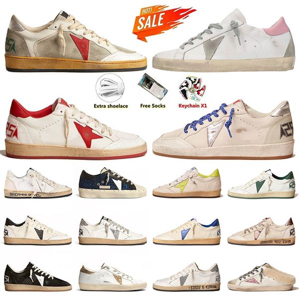 golden goose ball star golden goose men golden goose sneakers Casual Shoes sneaker low Leather Graffiti women Sneakers Designer Shoes Suede Glitter Slide Shoes【code ：L】