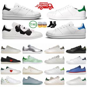 Chaussures de design stan baskets blanc noir collégial marine 30th anniversaire fett ash gris argent métallique doom marais le monde a besoin de chaussures de grenouille amour grenouille