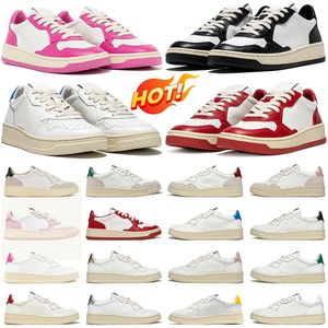 Chaussures de sport baskets hommes femmes blanc noir panda cuir daim argent fuchsia or vert rouge rose jaune baskets d'extérieur