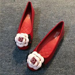 Chaussures décontractées à fond doux pour femmes chamellia fleuris