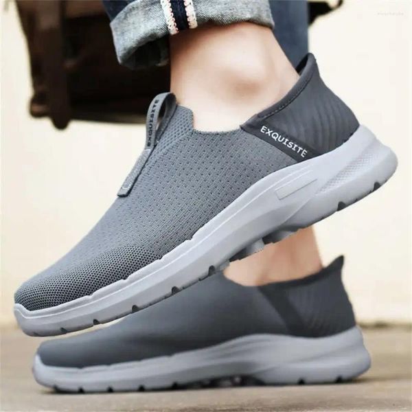 Zapatos casuales de tamaño especial para hombres gris diseñador vulcanizado para hombres de verano para hombres Sports Baskette Leisure Resort