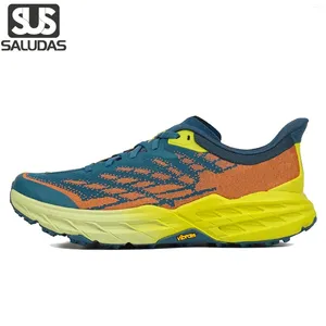 Zapatos informales SpeedGoat 5 Sports Sneakers Men Trail Road Running All Terrain Trekking Shoe Ligero anti-esquiete al aire libre