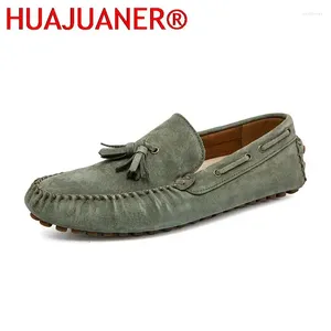 Chaussures décontractées Spring Summer Mand's Fashion Fashion Pouettel confortable Men Flats Flats Houstable Slip-On Sleede Dreded