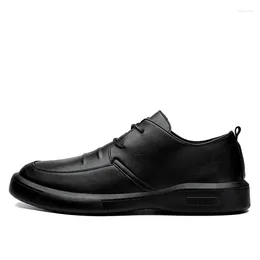 Chaussures décontractées Cuir PU de printemps pour hommes Tendance Mens étanche non-glipt