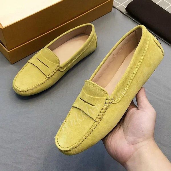 Zapatos informales de verano Lacas de cuero Pea de cuero para mujeres Suelas planas versátiles de arco versátil loafer cómodo