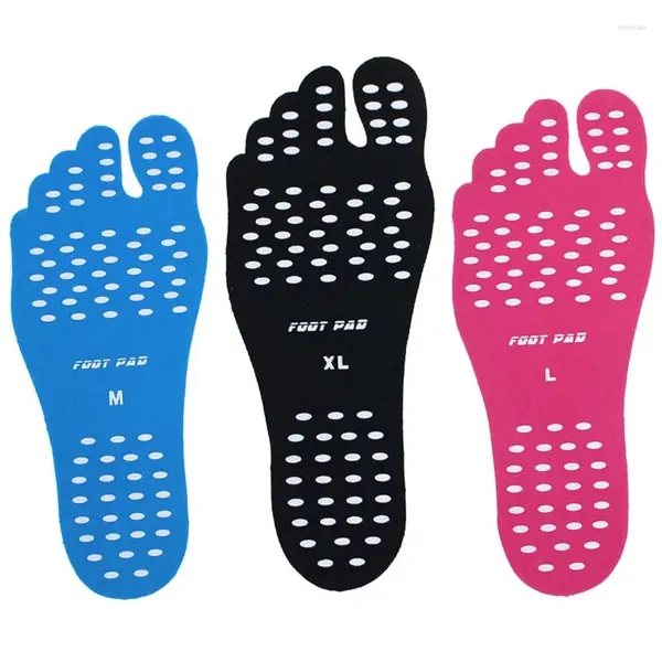 Zapatos casuales piscina de natación almohadillas adhesivas de pie estatales de playa anti -slip protección de aislamiento invisible