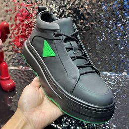 Zapatos informales de cuero de suela gruesa para niños versión coreana ins net red 2022 nuevos zapatos de moda