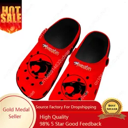 Casual schoenen Thundercats Red Cartoon Home Clogs Custom Water Heren Dames Tiener Schoentuin Houd ademend strandgat slippers