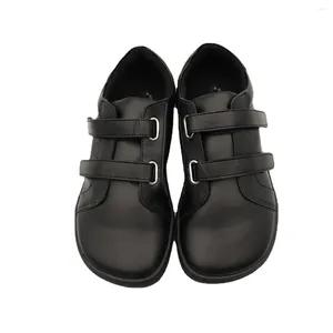 Tipsietoes de zapatos casuales2024 Sneaker de cuero descalzo de otoño para mujeres y hombre con suela suave y plana