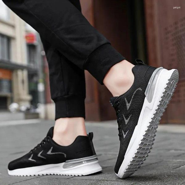 Zapatos casuales zapatillas de deporte de calidad superior hombres mujeres diseñadores zapatillas de deporte cuero clásico con cordones raya suela de goma KA0057 zapato causal