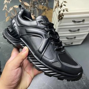 Casual schoenen trendy natuurlijke echt lederen mannen wandelende berg klimcamping jagen originele koehide sneakers streetwear outdoor