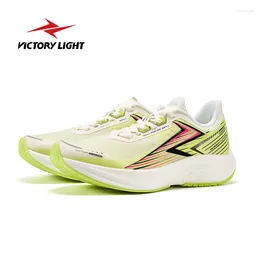 Chaussures décontractées Victory Light Shining 1.0 Speed Running Men Femmes debout de saut en longueur Sports Test de compétition Concours