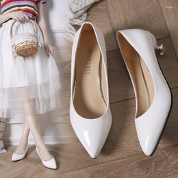 Chaussures décontractées Mariage Bride Shoe Bureau bas Talon Low