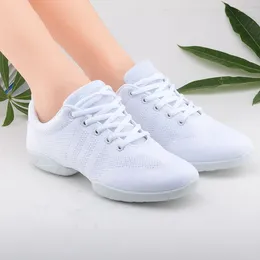 Chaussures décontractées Wedopus 2024 Sports Disports Soft Outhe Splay Dance Sneakers pour la femme Pratique Jazz moderne