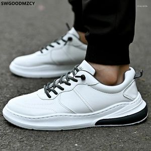 Casual schoenen wit voor man lederen mannen sneakers 2024 mode online zapatillas hombre teldmasculino