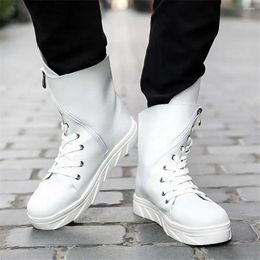 Chaussures décontractées White Taille 44 Sneakers Sport Gym pour hommes Boots masculins Clearance Marques célèbres Produits de luxe Luxo XXW3