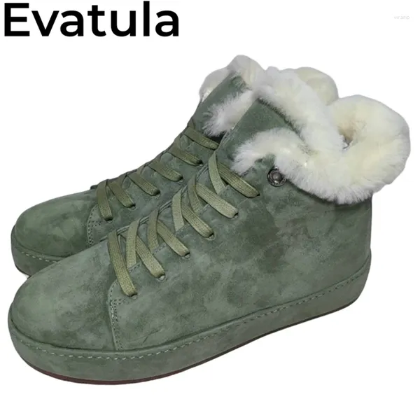 Zapatos casuales de invierno alto top de gamuza