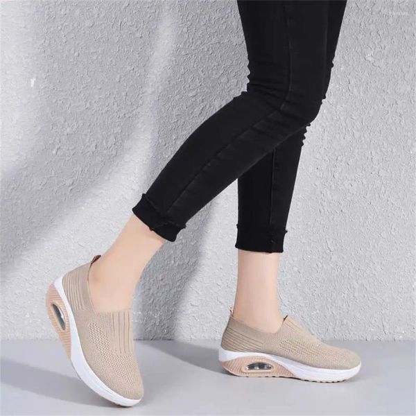 Chaussures décontractées sans lacets Spring Exercice Vulcanize Woman Size 32 Sneakers Vente Sports Womenshoes Acheter des dents S teniis