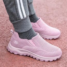 Chaussures décontractées sans sangle grandes dimensions femmes baskets blancs vulcanize colorés bottes argentées sport chassure vintage confort