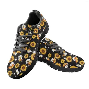 Casual schoenen vrouw sneakers flats voor vrouwen schattige vlinder afdrukken