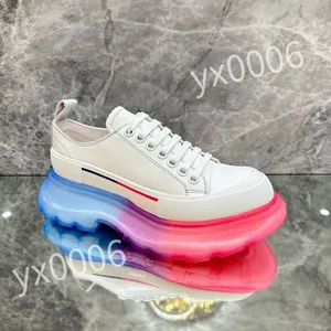 Casual schoenen dames Designer schoenen Reizen lederen veterschoenen mode dame Platte hardlooptrainers Letters damesschoen platform heren gym sneakers maat 35-46 xsd230432