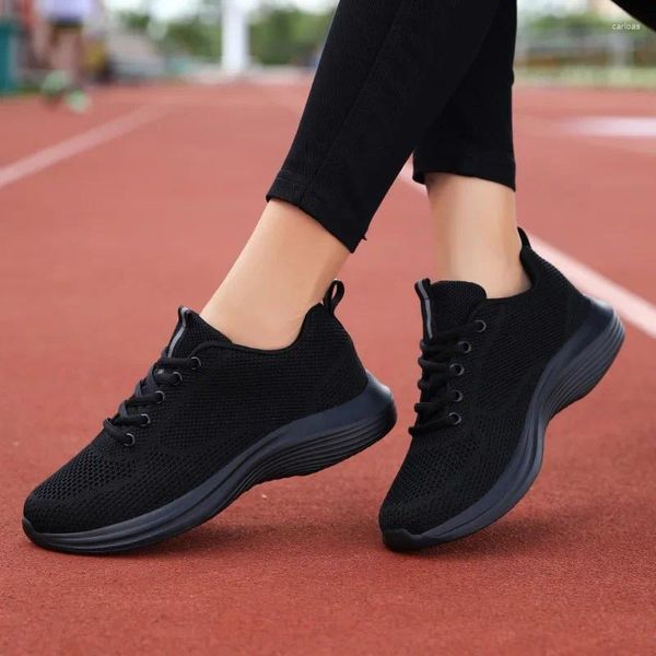 Zapatos casuales mujeres diseñadores malla transpirable correr zapatillas para caminar al aire libre damas jogging zapatos de mujer casas femme