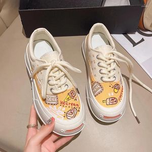 Casual schoenen vrouwen mode vrouwelijke cartoon animatie gevulkaniseerde sneakers vat canvas vrouw zapatos de mujer